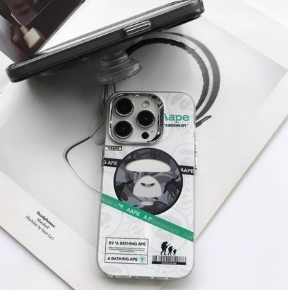 AApe Streetwear MagSafe iPhone case with grip