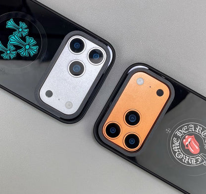 Gloss Black Cross MagSafe Street Cases – iPhone 14–17