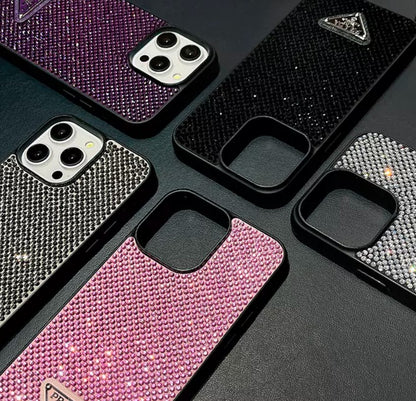 Crystal Luxe Sparkle Case — iPhone 13-17 ✨