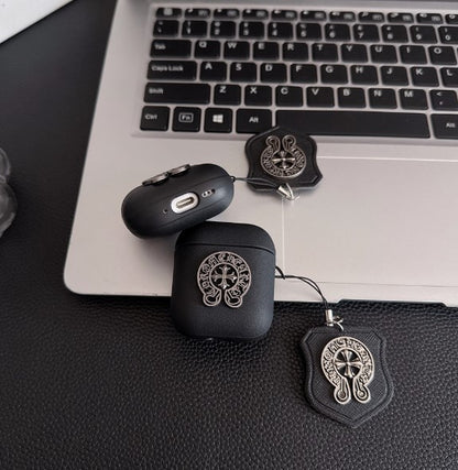 Chrome Cross or Logo AirPod Case