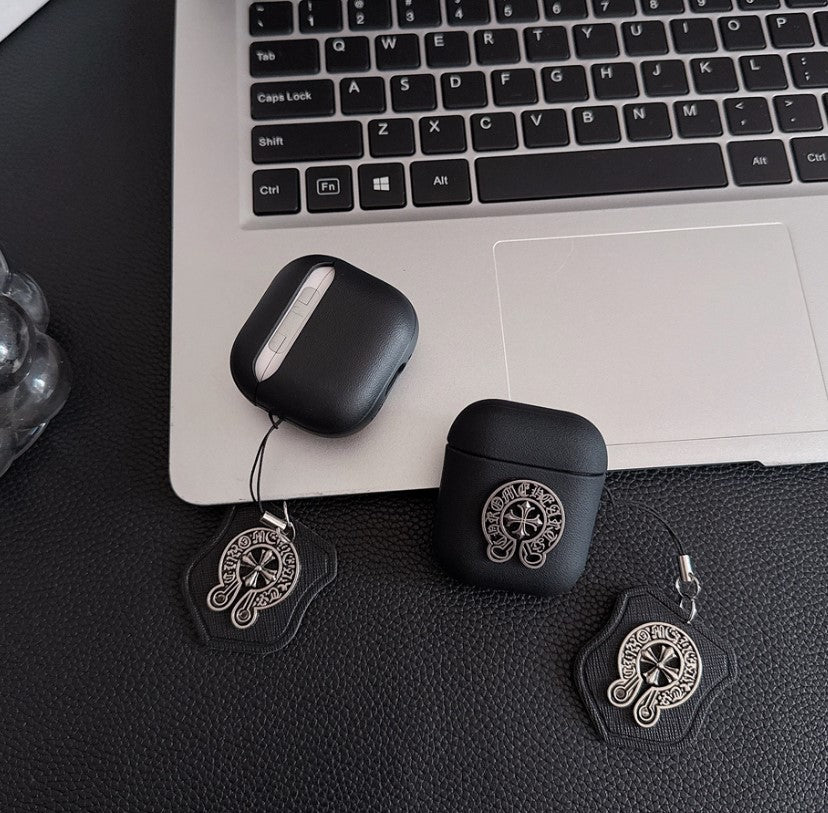 Chrome Cross or Logo AirPod Case
