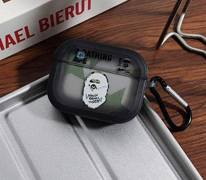 Streetwear-Inspired Ape Design AirPod Case