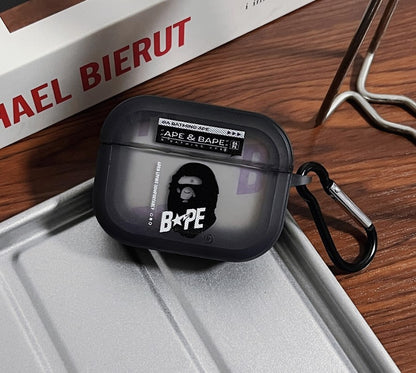 Streetwear-Inspired Ape Design AirPod Case