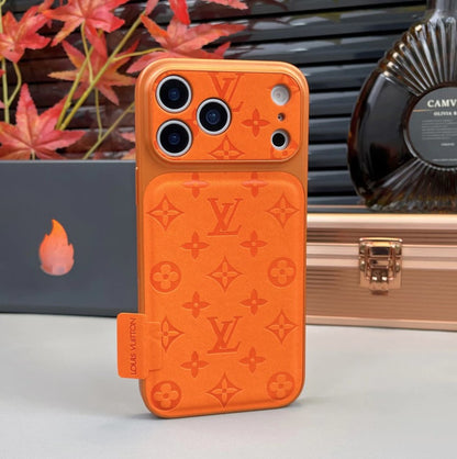 Matte Luxe Monogram iPhone Case