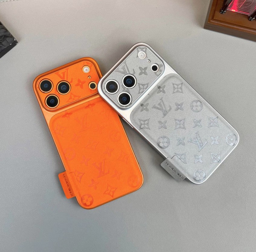 Matte Luxe Monogram iPhone Case