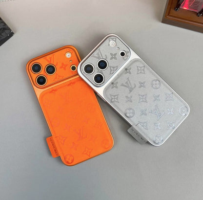 Matte Luxe Monogram iPhone Case