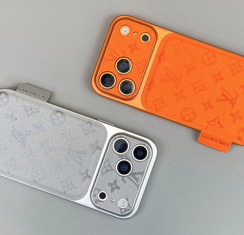 Matte Luxe Monogram iPhone Case