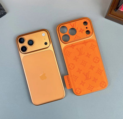 Matte Luxe Monogram iPhone Case