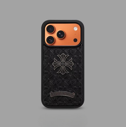 Embossed Cross Textured  iPhone Case
