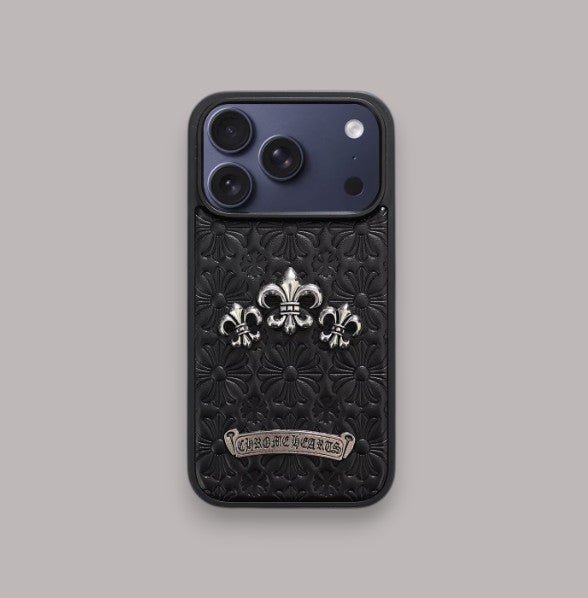 Embossed Cross Textured  iPhone Case