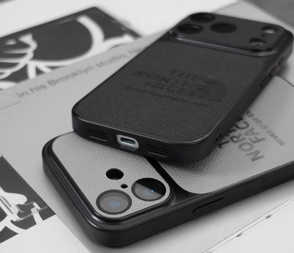 North Leather Texture iPhone Case