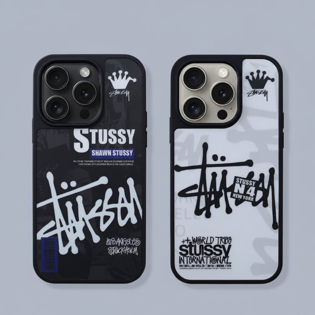 Stussy Side Design Streetwear iPhone Case