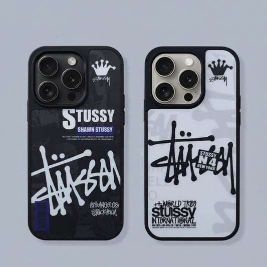 Stussy Side Design Streetwear iPhone Case