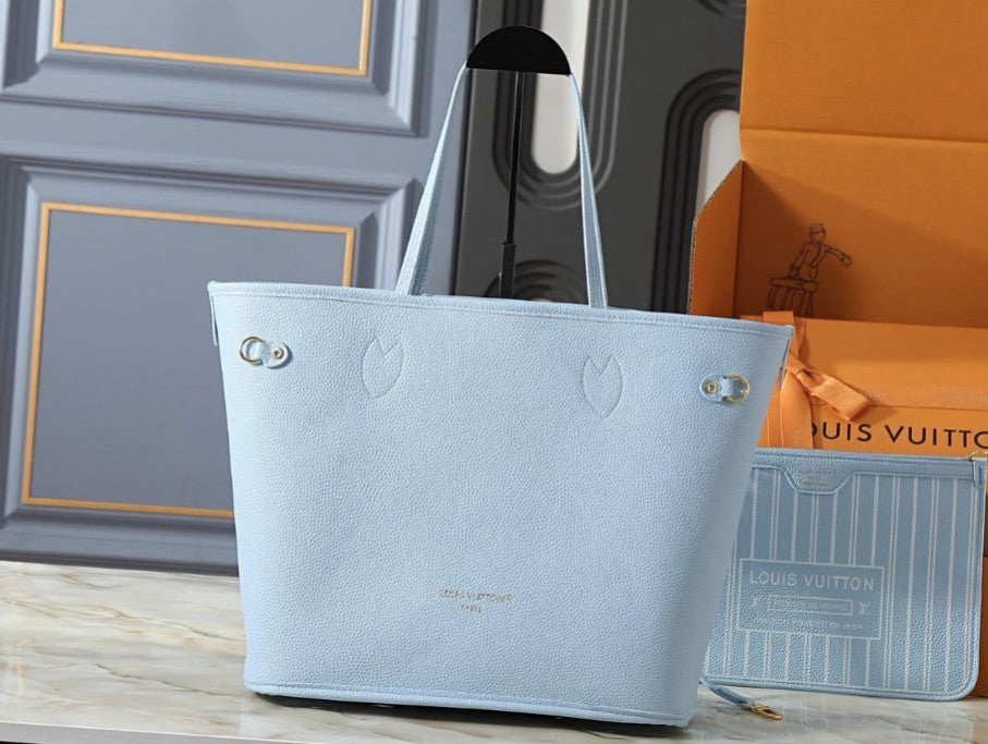 Inside Out Neverfull Bag - Light Blue