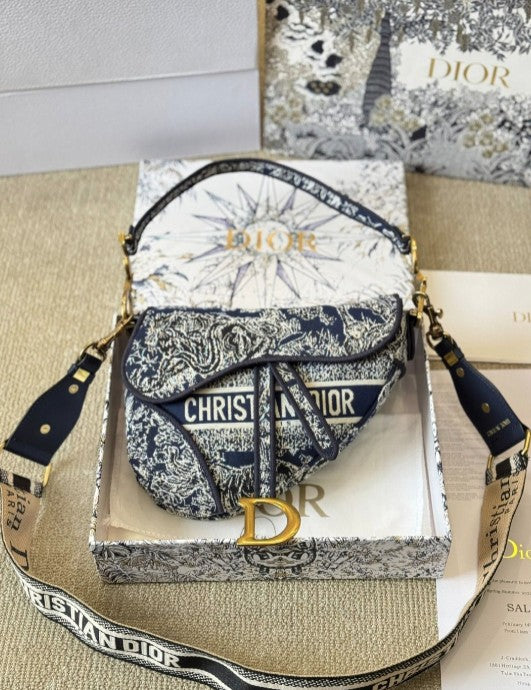 Luxury Saddle Bag |Shoulder Bag