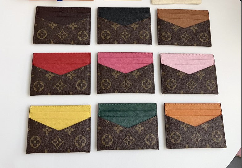 Monogram Card Holder - Multiple Colors