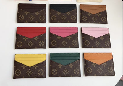 Monogram Card Holder - Multiple Colors