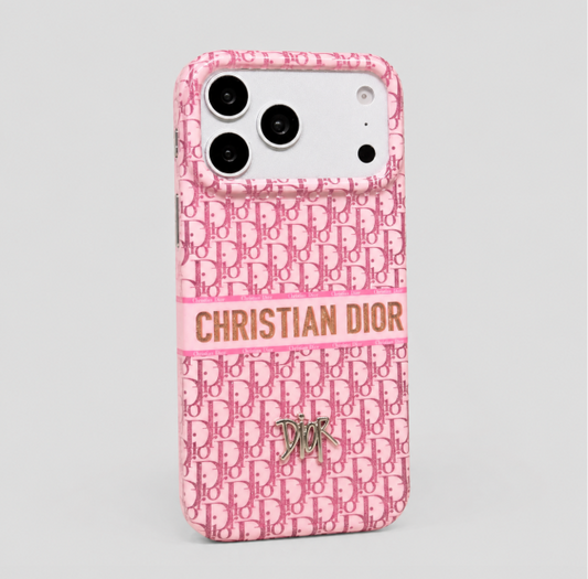 CD Luxury iPhone Case with Logo