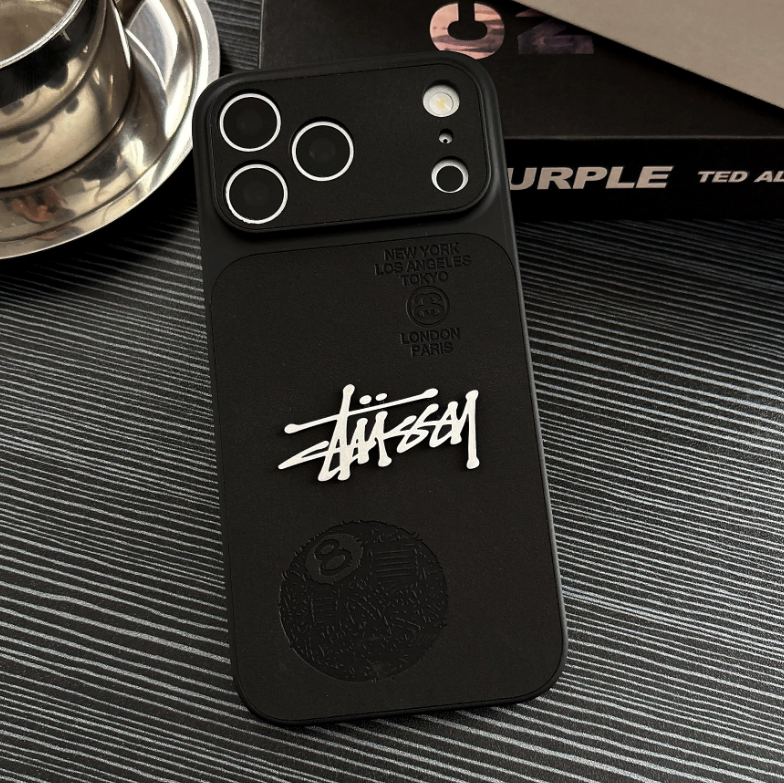 Stus Eight Ball Graphic  iPhone Case