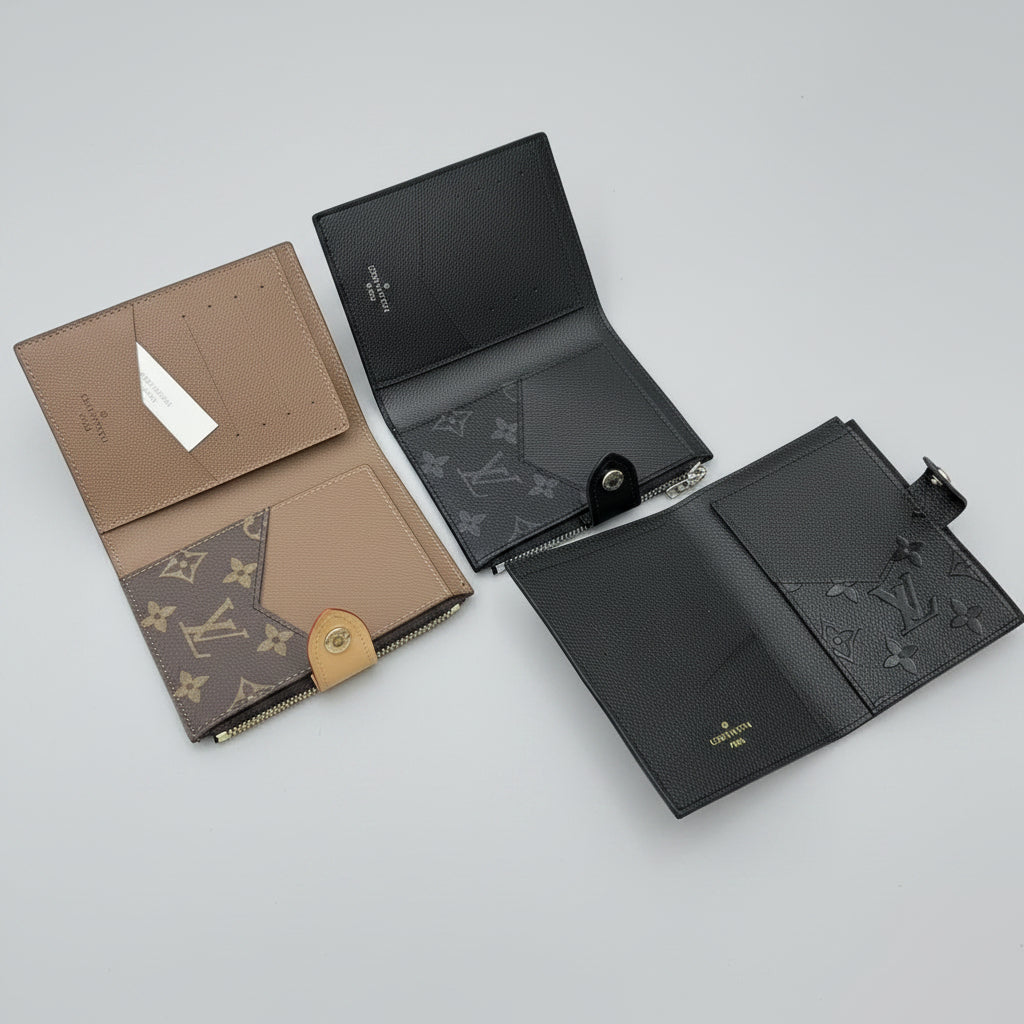Monogram Locked Passport Holder