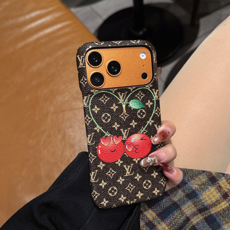 Cherry Canvas iPhone case