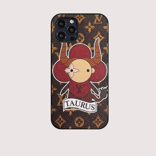 Taurus Love Painted iPhone Case Custom made
