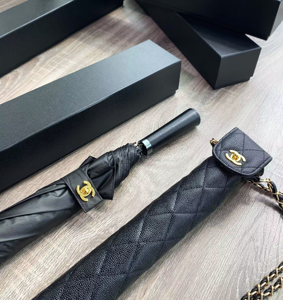 VIP Luxury Umbrella with Carry Case