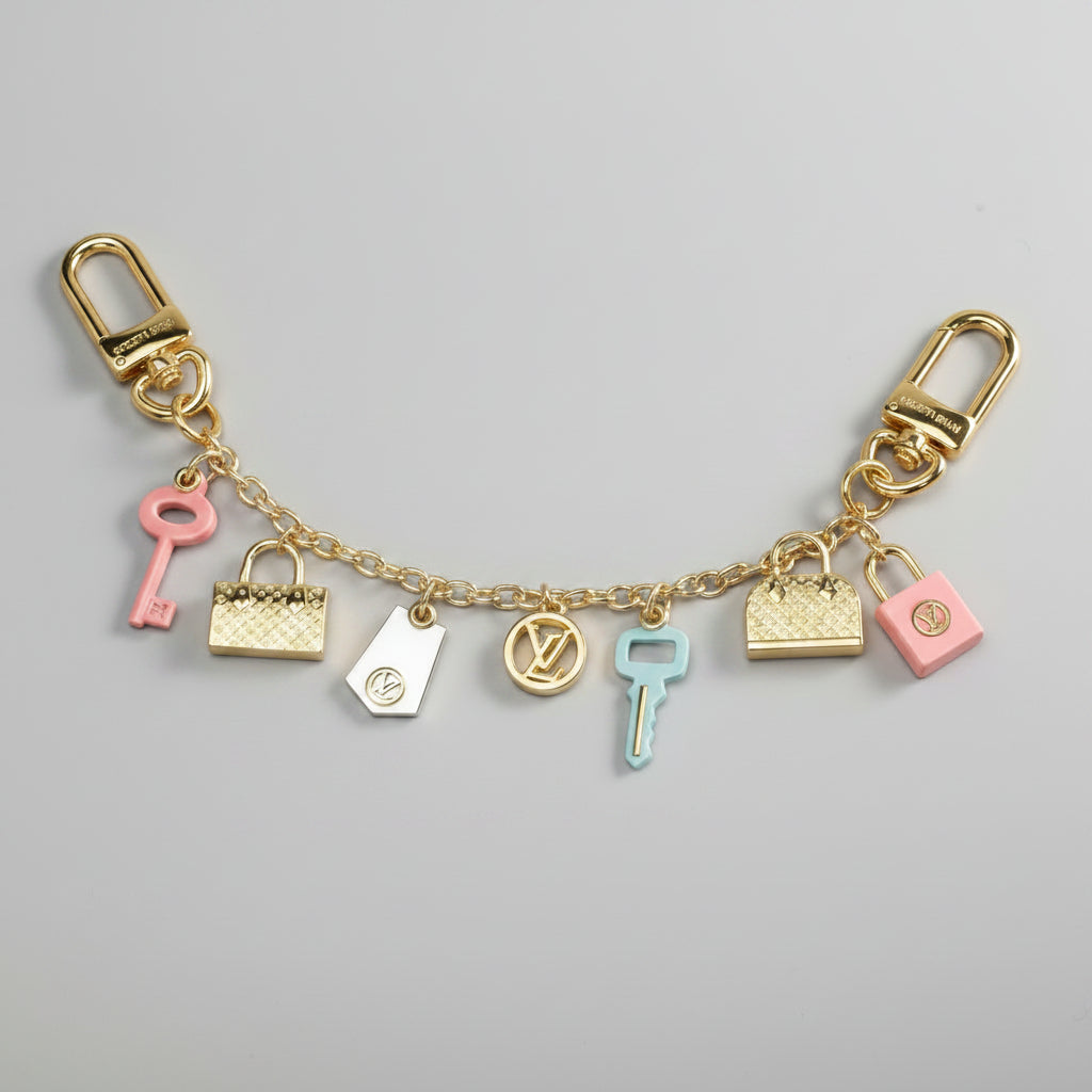 Icons Bag Charm Key Holder