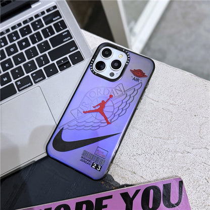 Air Jordan Purple Tick iPhone Case