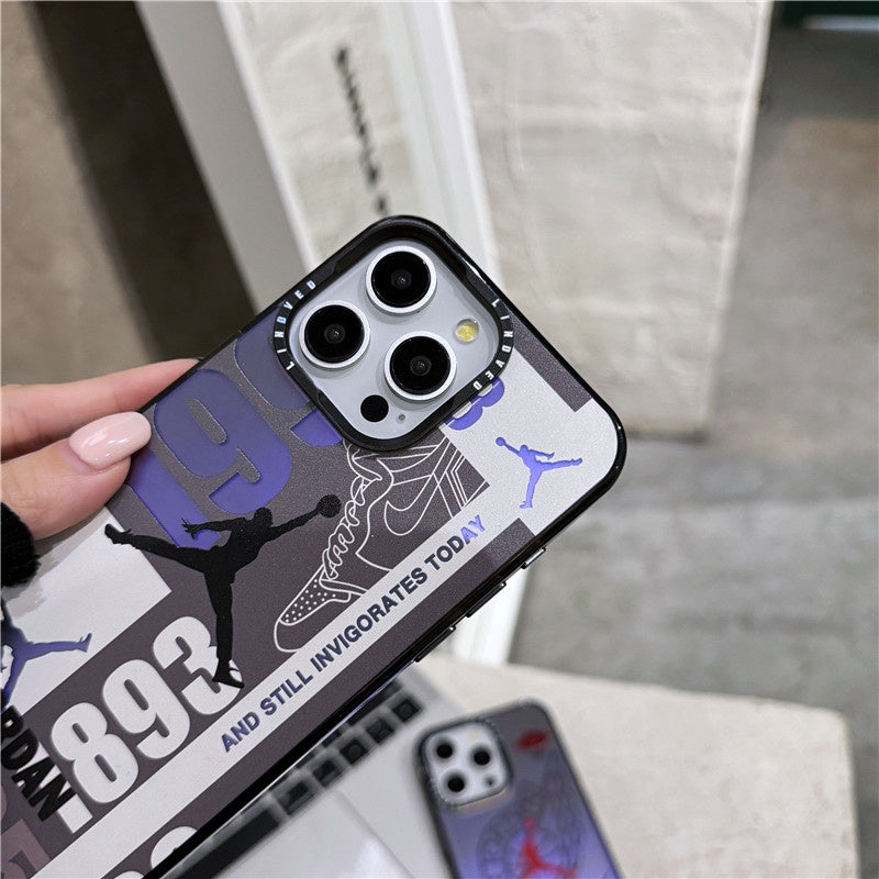 Air Jordan Purple Tick iPhone Case