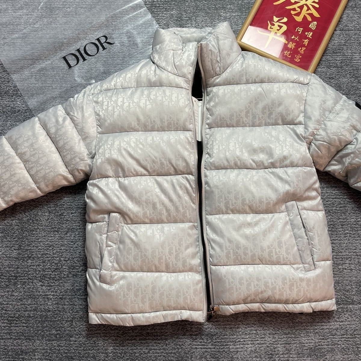 Designer Oblique Puffer Jacket