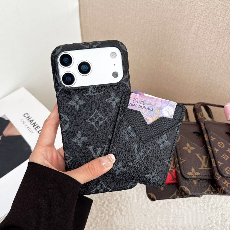 LV Luxe Monogram MagSafe Case & Card Holder