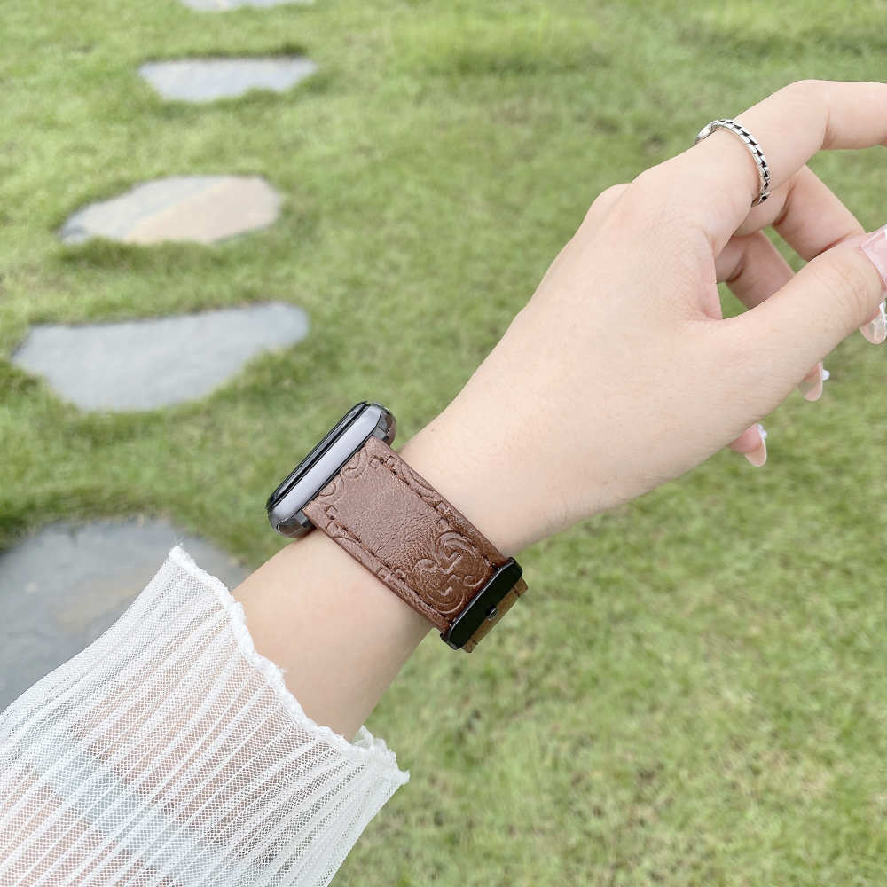 Luxury G Embossed Apple Watch Strap