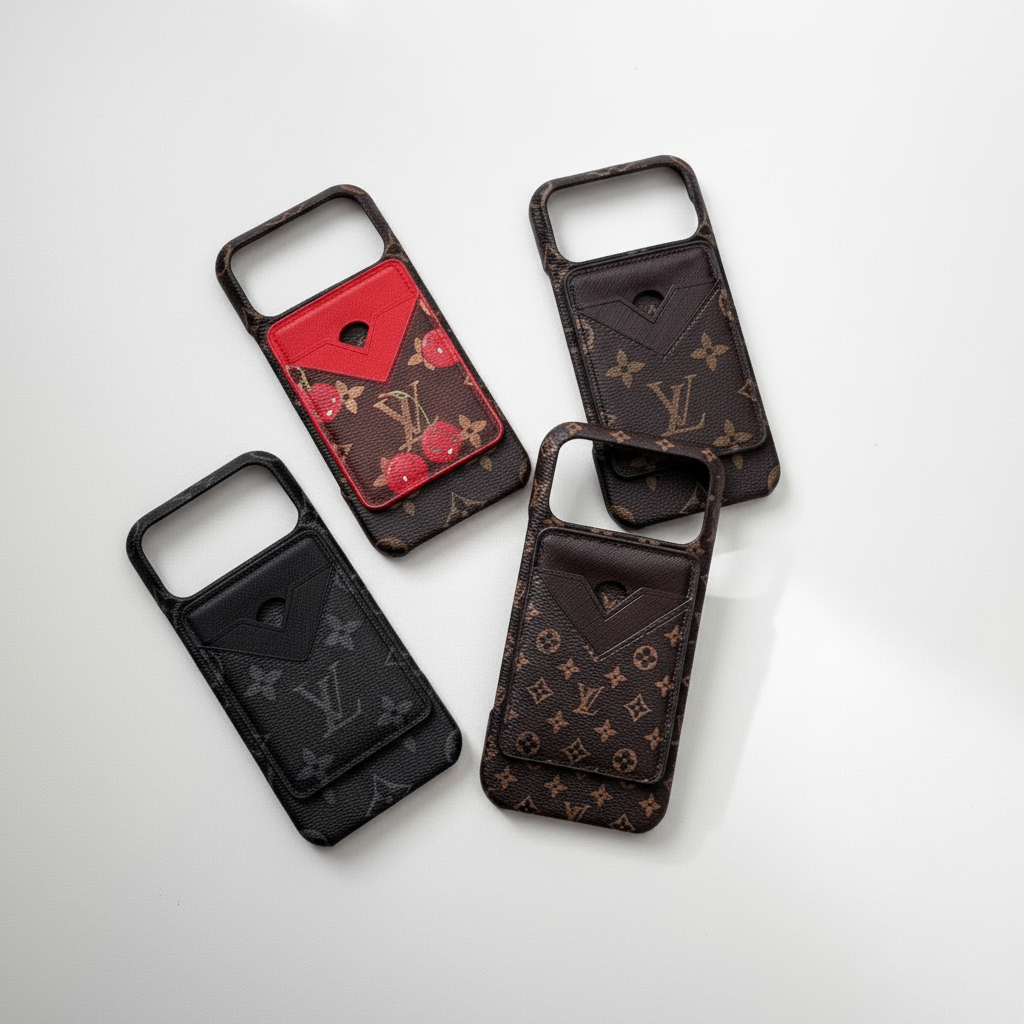 LV Luxe Monogram MagSafe Case & Card Holder