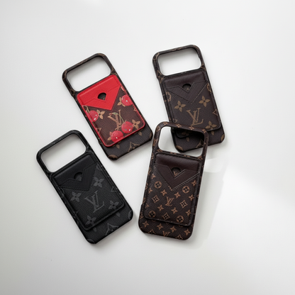 LV Luxe Monogram MagSafe Case & Card Holder