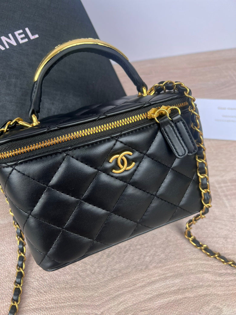 VIP Luxury Quilted Vanity Bag