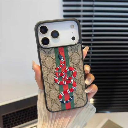 Bee or Snake Design  Luxe iPhone Case