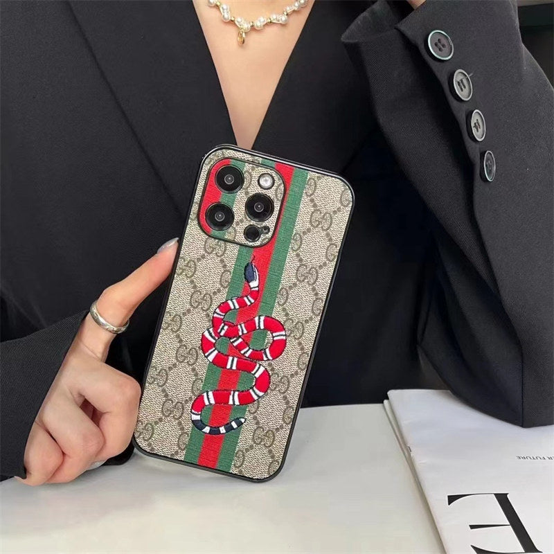 Bee or Snake Design  Luxe iPhone Case
