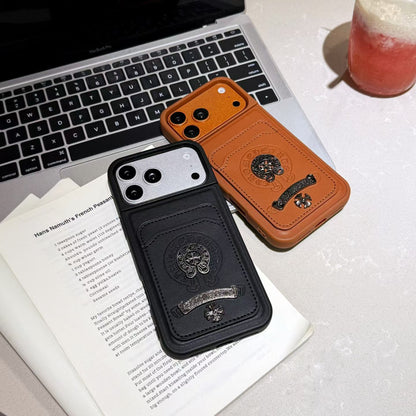 Streetwear CH Design iPhone Case with Card Holder