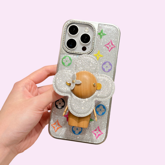 Sparkles MagSafe Sunflower iPhone Case