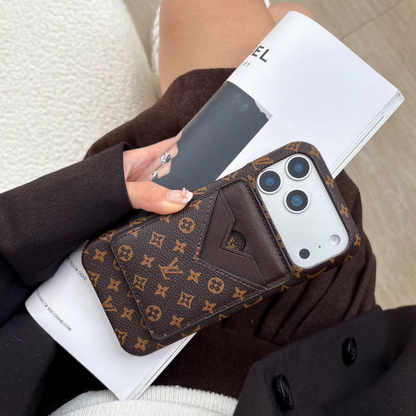 LV Luxe Monogram MagSafe Case & Card Holder