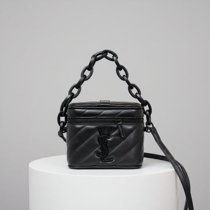 YS Beaute Quilted Cosmetic Vanity Case