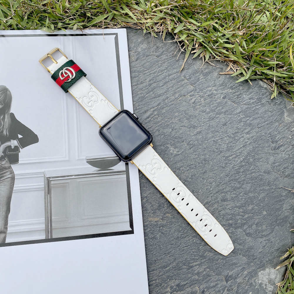 Luxury G Embossed Apple Watch Strap