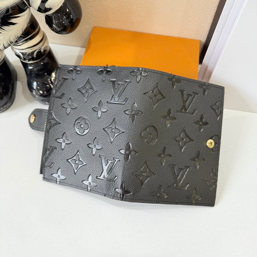 Monogram Locked Passport Holder
