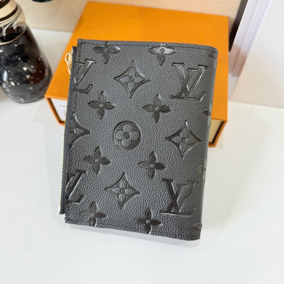 Monogram Locked Passport Holder