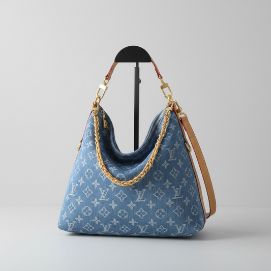 Multipass Denim Shoulder Bag
