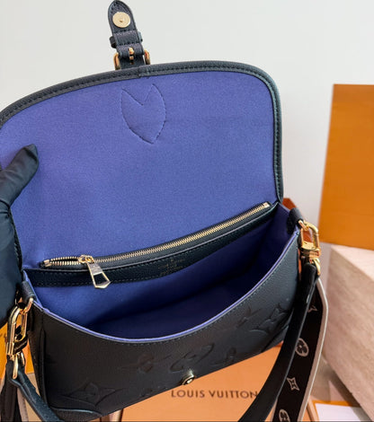 Luxury Black Diane Bag With Box