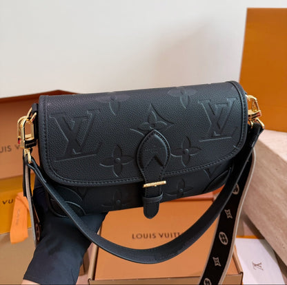 Luxury Black Diane Bag With Box