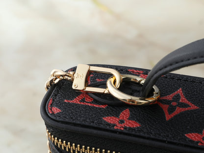 Rouge Monogram Vanity Bag
