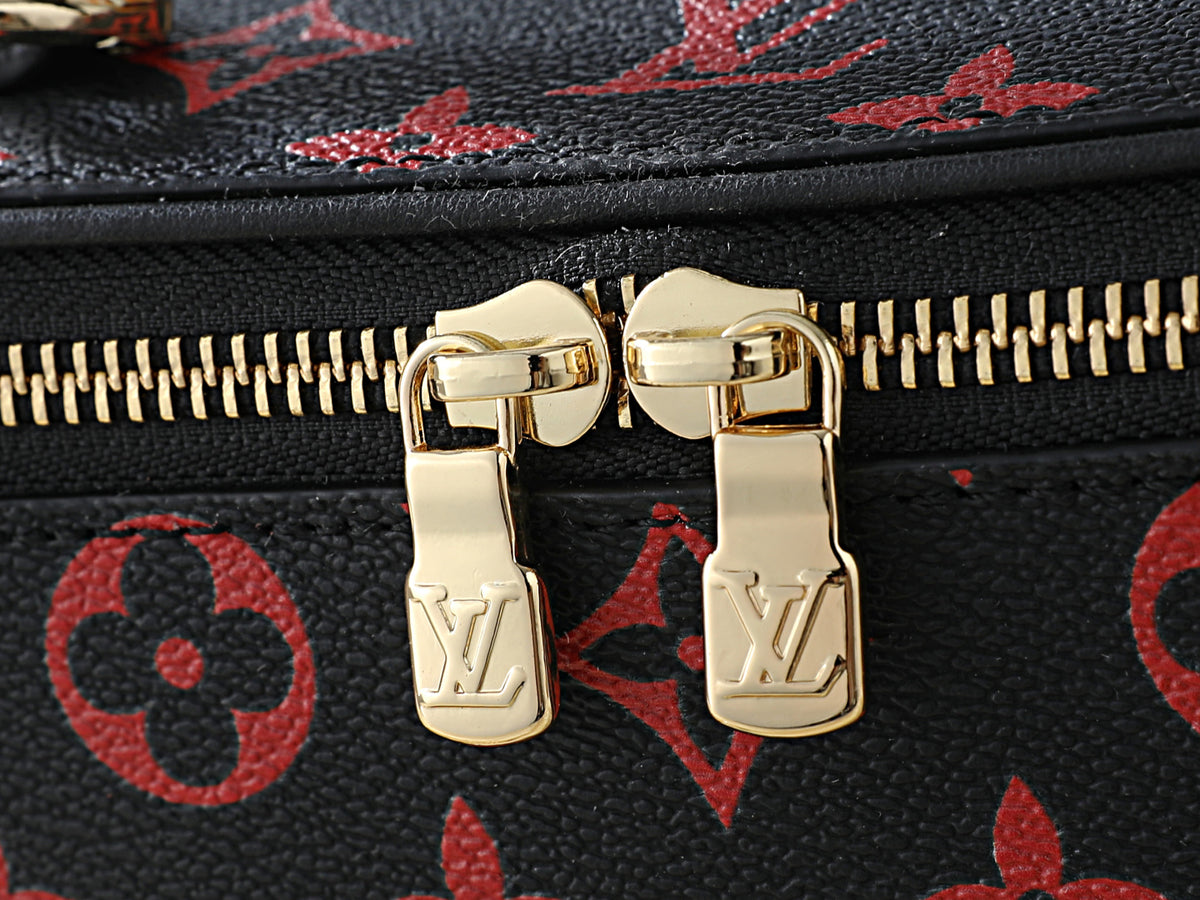 Rouge Monogram Vanity Bag